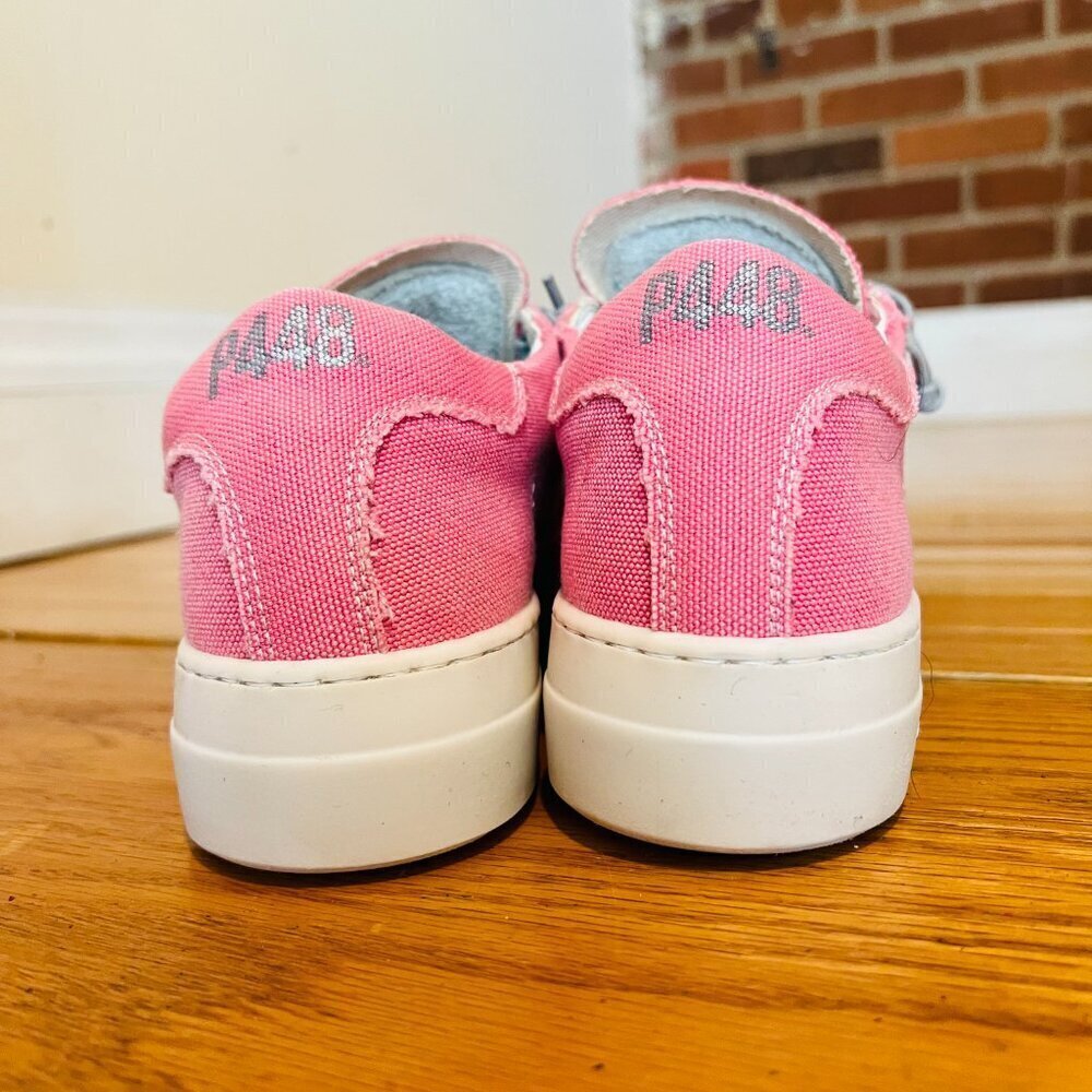 P448 Pilnk Canvas Sneakers Women’s 38 US 7.5 - 8 BRAND NEW - Picture 8 of 16